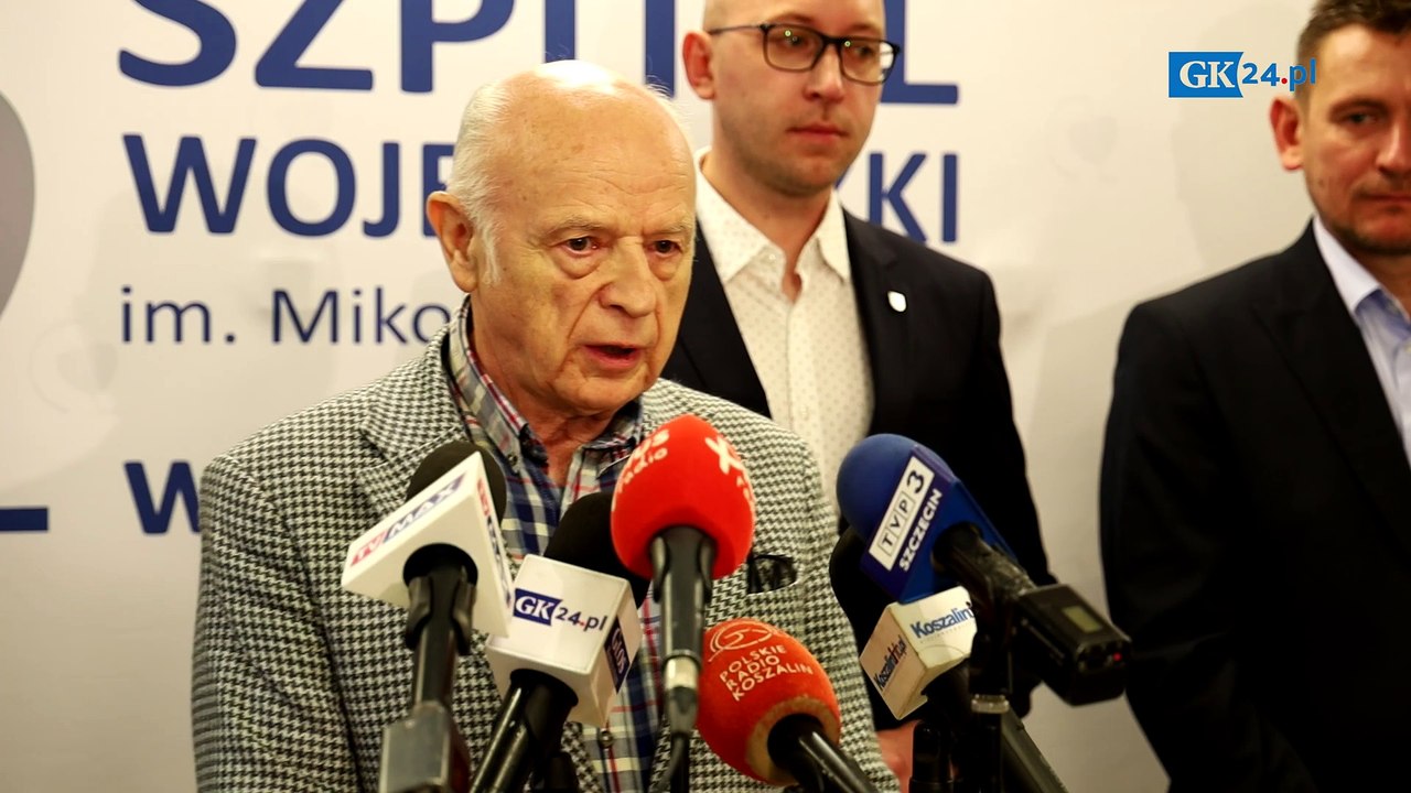 Konferencja ws. oddziału chirurgii ogólnej w szpitalu w Koszalinie