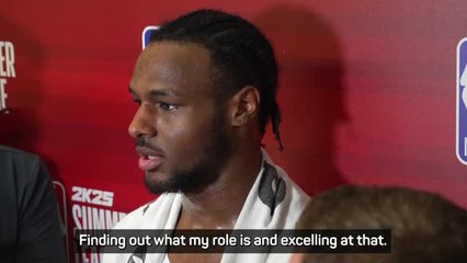 Bronny James focused on improving every day