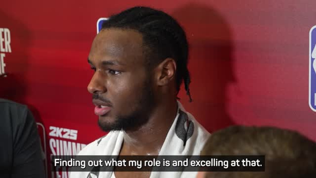 Bronny James focused on improving every day