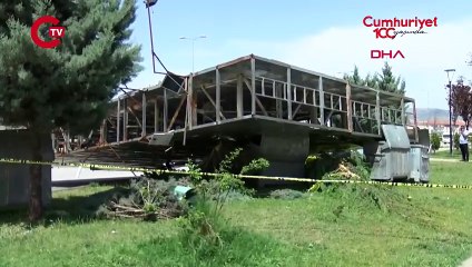 Ayşe'yi öldüren reklam panosu temelsiz yapılmış