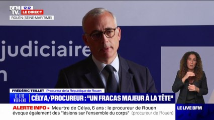 Mort de Célya: le procureur de la République de Rouen raconte le déroulé des faits