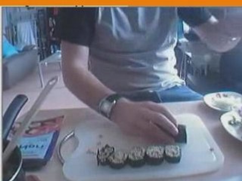 Faire des makis (sushis)