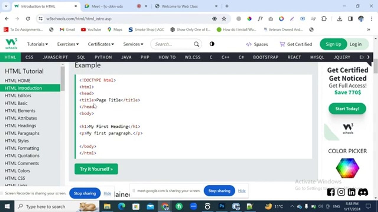 Website development course Lecture 1| how to create a website for beginners| make free website