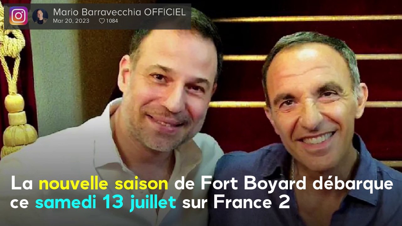 "Je vais me faire engueuler" : Mario Barravecchia parle de cet objet qu'il a volé sur le tournage de Fort Boyard