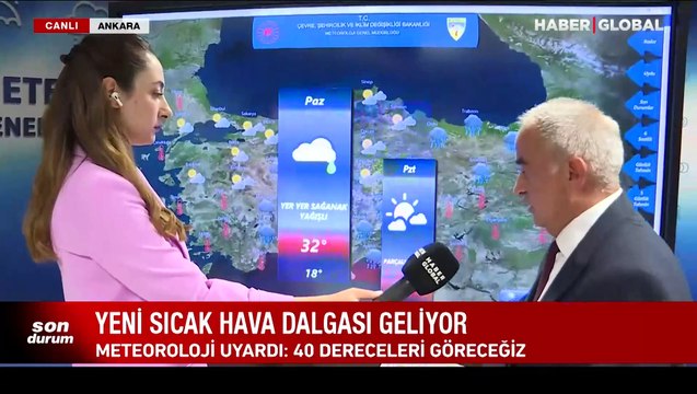 Meteoroloji Genel Müdürlüğü yeni dalgaya karşı uyardı: 40 dereceleri göreceğiz