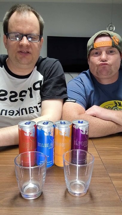 Red Bull testen mit Dahniel