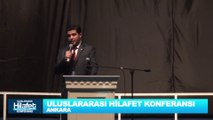 Abdullah İmamoğlu'nun Ankara Uluslararası Hilafet Konferansı'nda Yaptığı Etkili Konuşma