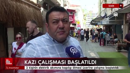 2 kişinin elektrik akımına kapılıp ölmesi üzerine çalışma başlatıldı
