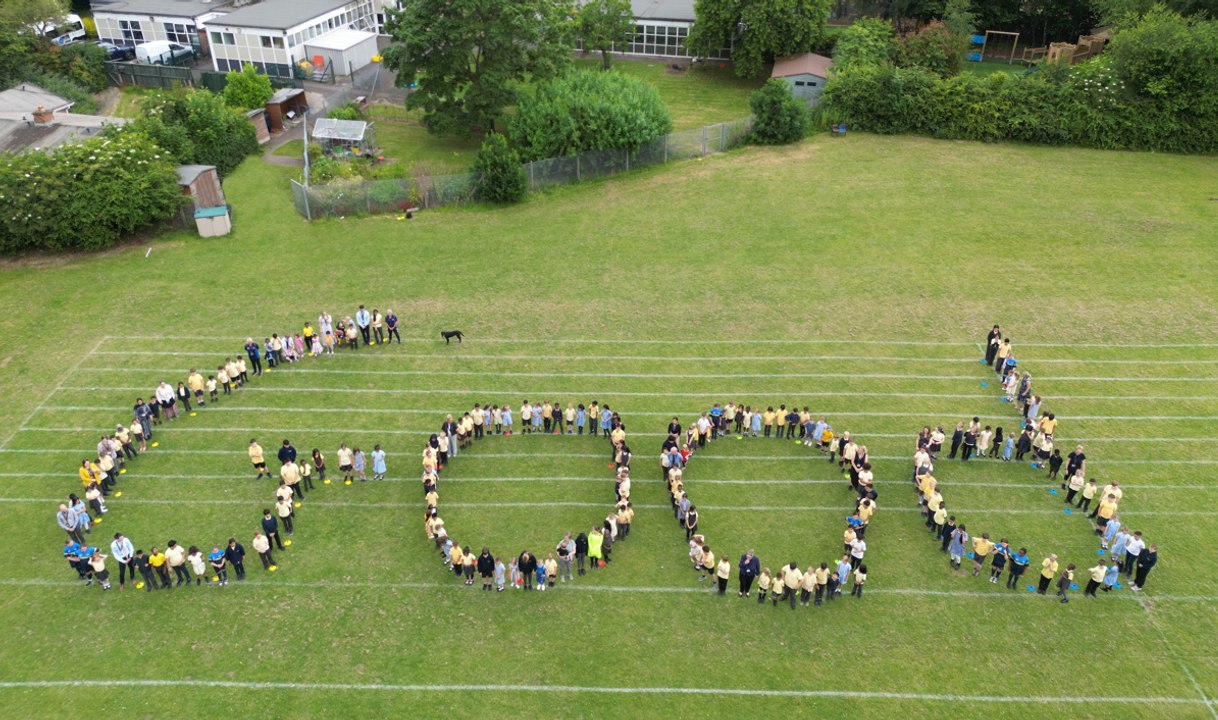 Rufford Primary School in Stourbridge celebrates a positive Ofsted result