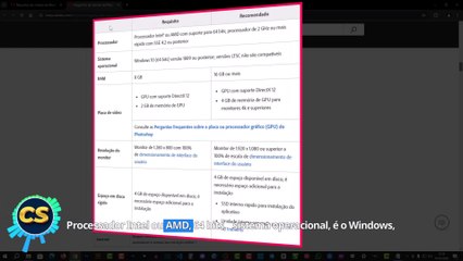 Requisitos de Sistema do Photoshop - Será que Roda no meu Computador ???