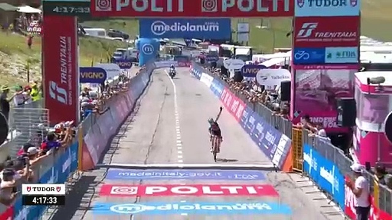 Cycling - Giro d'Italia Women 2024 - Neve Bradbury wins Stage 7 at the top of Blockhaus, Lotte Kopecky close to Elisa Longo Borghini !
