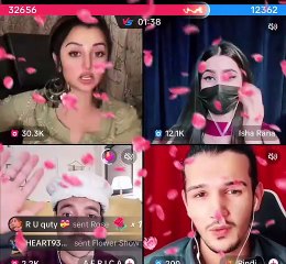 Reshma vs Isha Rana Fight | Tiktok Live Battles#tiktok