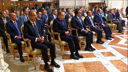 مؤتمر صحفي للرئيس #السيسي و الرئيس الصربي بقصر الاتحادية