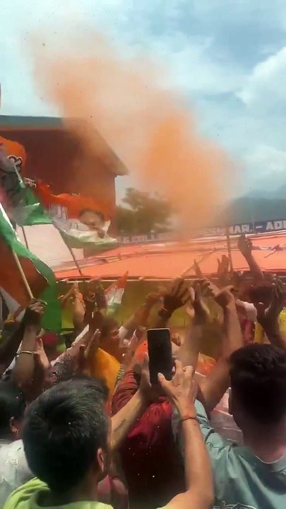 After Ayodhya , BJP loses in Badrinath | congress celebrates its win in Badrinath