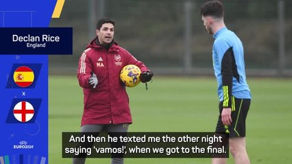 'Vamos!' - Arteta's message to Rice