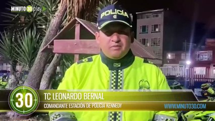 Llevaban 18 paquetes de marihuana, intentaron huir de un retén Kennedy, Bogotá