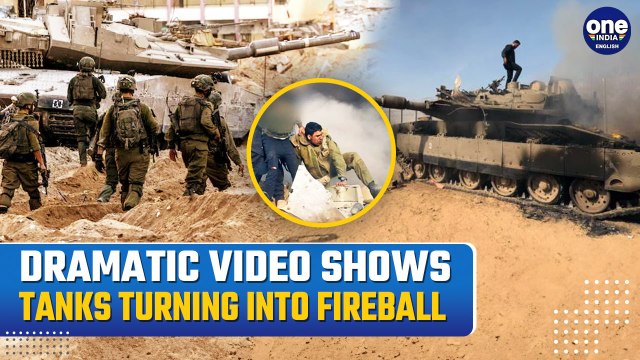 Watch: Al-Qassam 'Traps & Blows Up' Israeli Soldiers, detonates Israeli tanks In Gaza's Tal Al-Hawa