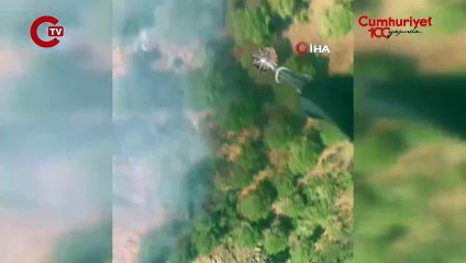 Balıkesir’de orman yangını