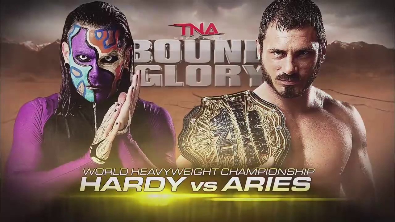 Jeff Hardy VS Austin Aries ( For TNA World Heavyweight Championship At 2012 TNA Bound For Glory PPV )