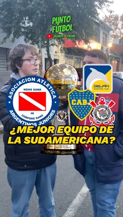 ¿Mejor equipo de la Sudamericana?