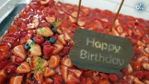 El cumpleaños más especial de Lamine Yamal con una tarta de fresa: 