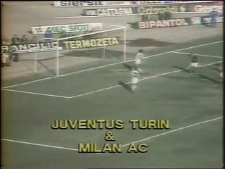 JUVENTUS  - MILAN.AC  - 1980 - SAISON  1979/1980 -