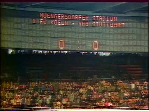 COLOGNE - STUTTGART - 1980 - SAISON 1979/1980 -
