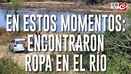 Caso Loan: encontraron ropa en el arroyo señalado por uno de los detenidos