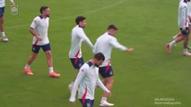 Espagne - La Roja, un dernier entraînement avant la finale !