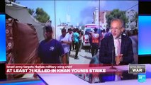 Israeli strike on Khan Younis: Civilians were 'told to go there'