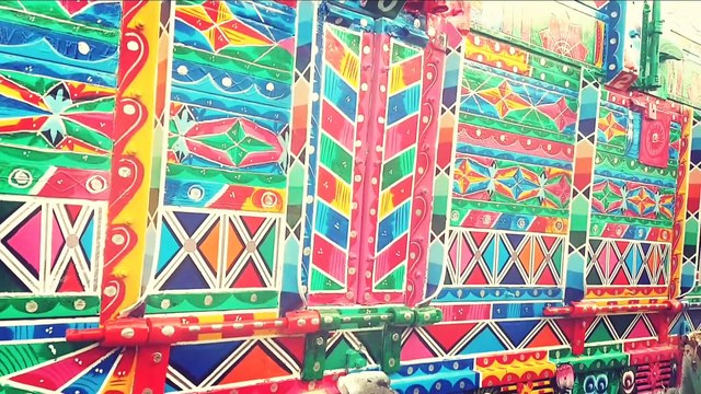 Truck art of pakistan design | truck art patterns | pakistani truck art