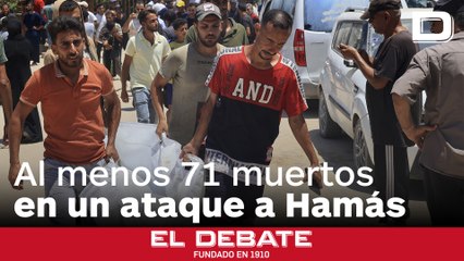 Al menos 71 muertos por un ataque israelí en Gaza contra el número 2 de Hamás en Jan Yunis