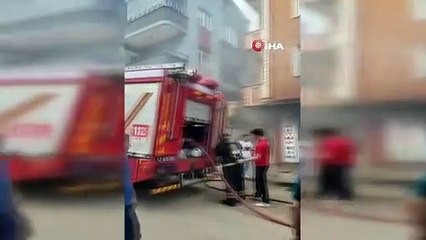 Çamaşır makinesi patladı! Bina bu hale geldi