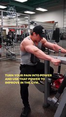 Turn Pain into Power: Transform Your Workout Routine! #shorts  #fitnessmotivation  #gymlife