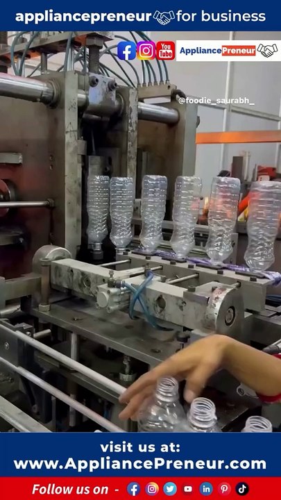 Pure Water Manufacturing Process in The Factory #engineering The water undergoes a series of purification steps, where cutting-edge technologies such as reverse osmosis, UV sterilization, and ozone treatment are em