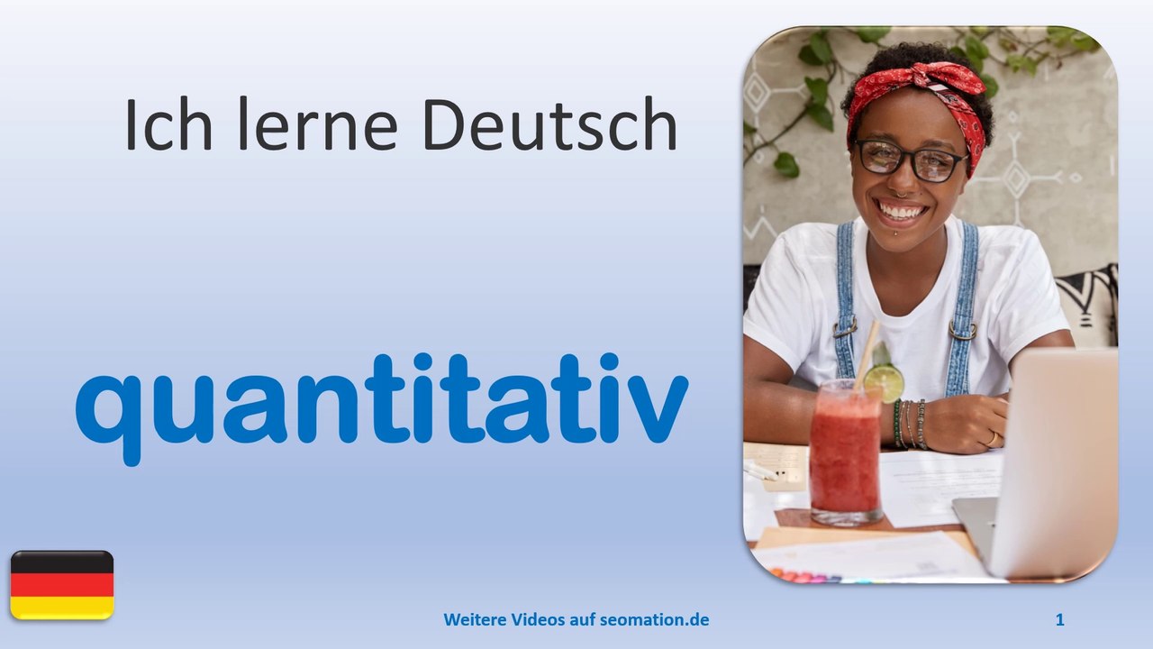 ✅quantitativ✅ Ich lerne Deutsch mit Texten und Bildern