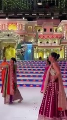 Radhika merchant's mother and sisters performance