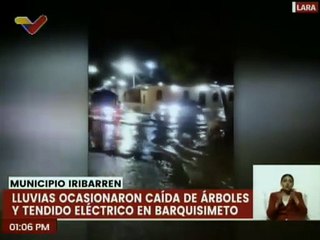 Activan sistema regional de gestión de riesgo debido a fuertes precipitaciones en el edo. Lara