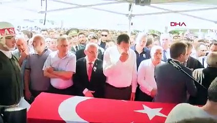 Acı veda... Şehit babasından oğluna son bakış