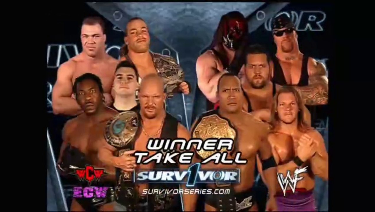 WWF Survivor Series 2001 - Team Alliance vs Team WWF (Winner Takes All Match)