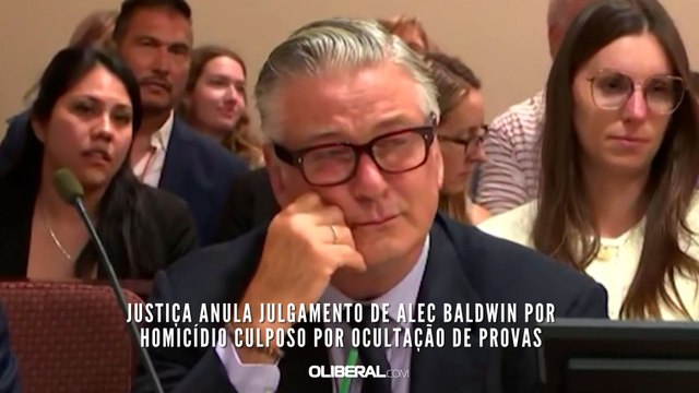 Justiça anula julgamento de Alec Baldwin por homicídio culposo por ocultação de provas