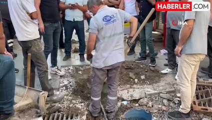 İzmir'de elektrik akımına kapılarak ölenlerin yaşadığı yerde kablolar aşağı alınıyor