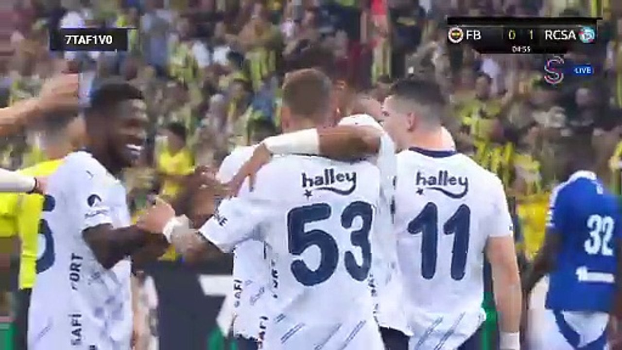  Sebastian Szymanski geri döndü! Golle döndü, Fenerbahçe öne geçti!