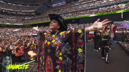 La Velada del Año 4: Amablitz entra al ring del Bernabéu junto a Rivers y Arigameplays a ritmo de 'Por Mi México'