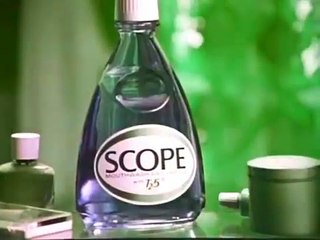 1970s Scope mouthwash TV commercial - Fred Grandy (Love Boat)