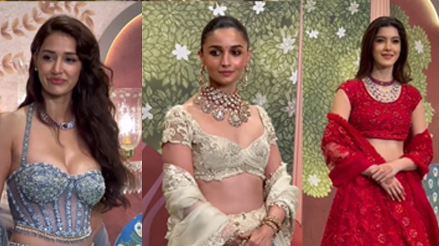 Anant Radhika Shubh Ashirwad Ceremony: Alia Bhatt,Disha Patani, Jacqueline Who Looks Best...