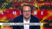 Geoffroy Lejeune : «Gabriel Attal est quelqu’un qui a réussi sa carrière sur des promesses non tenues»