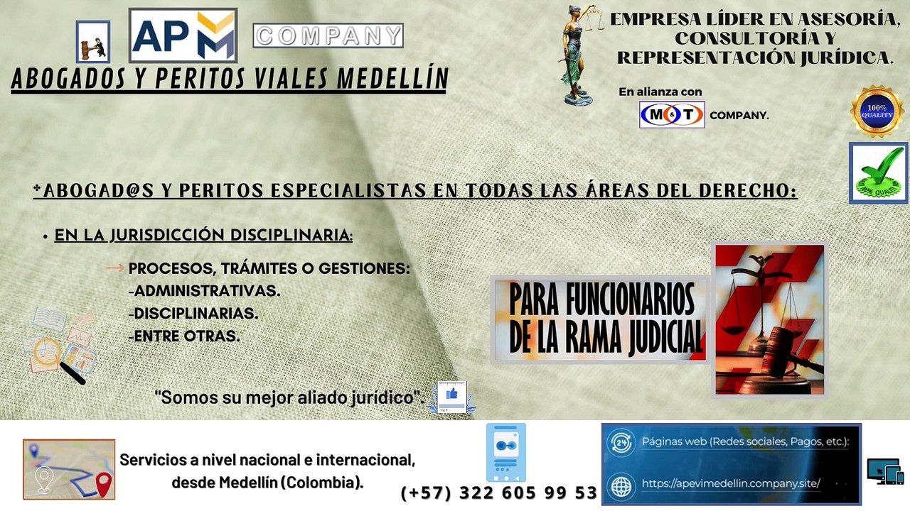 1.3 ABOGADOS Y PERITOS ESPECIALISTAS EN JURISDICCIÓN DISCIPLINARIA: