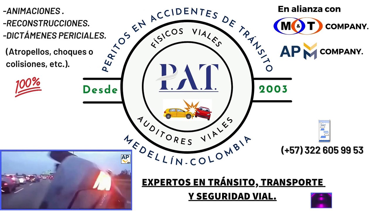 4.1.1 PERITOS EN ACCIDENTES DE TRÁNSITO- FÍSICOS VIALES Y AUDITORES VIALES: