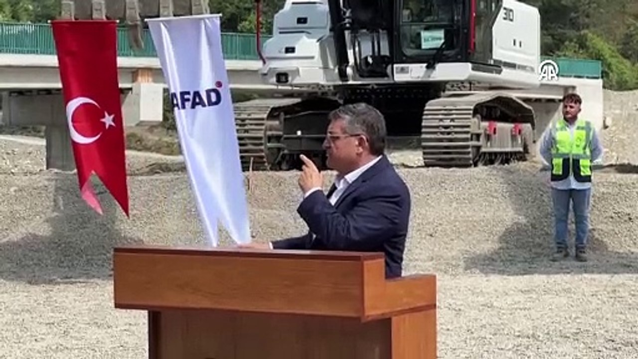 Sinop'ta dere ıslah çalışmaları başladı